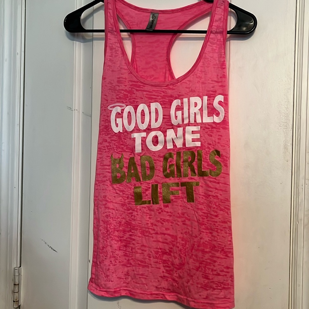 Raging Rhino size Medium hot pink workout top. LIKE NEW